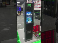 Contrôleur de stationnement LPR Machine de stationnement avec caméra 5MP et écran LCD de 18,5 pouces