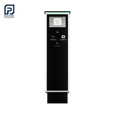 Kiosque de billets de stationnement avec carte RFID et code QR pour une solution de gestion de stationnement