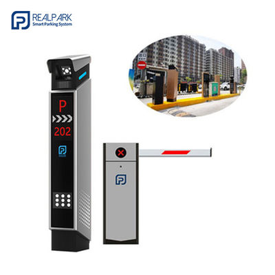 Détection de plaque d'immatriculation de voiture ANPR Solution avec QR Code Ticket Machine